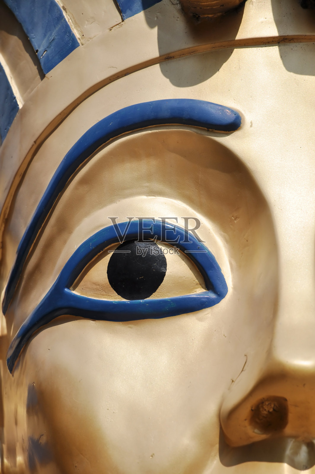 古埃及铜制法老之眼照片摄影图片