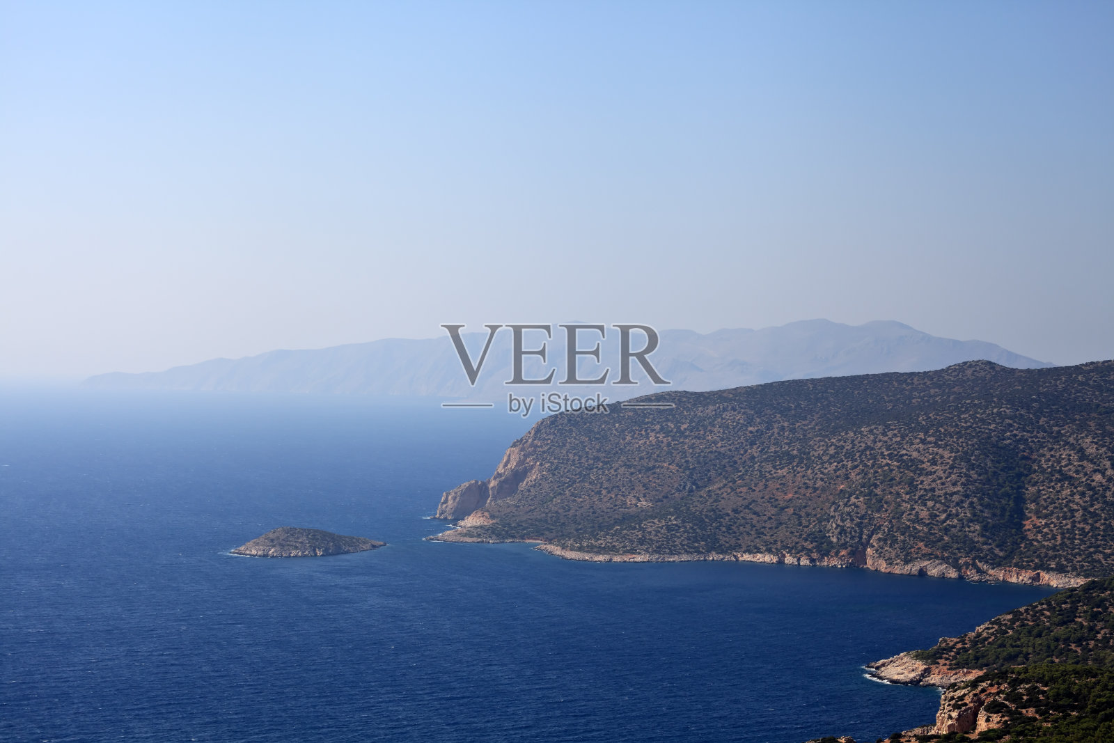 罗德斯山与海照片摄影图片