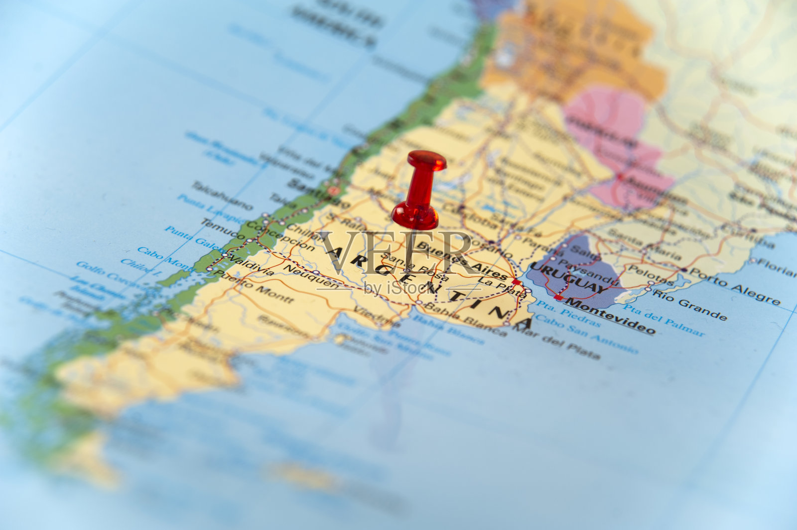 阿根廷的地图照片摄影图片