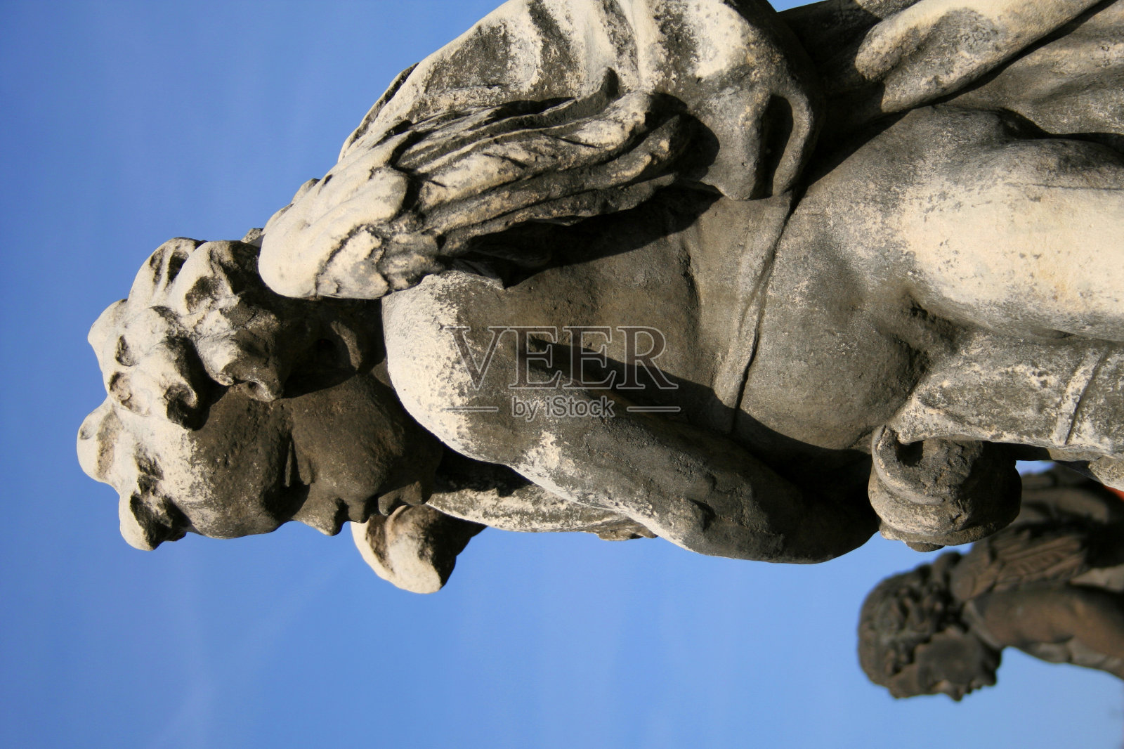 小天使在布拉格照片摄影图片