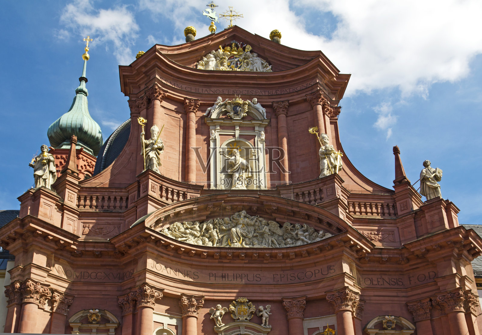 新部长大教堂照片摄影图片