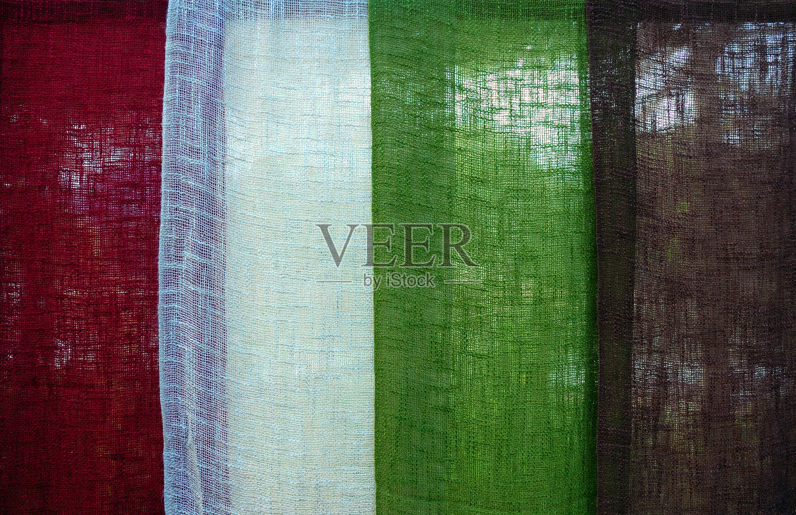 多色织物背景照片摄影图片