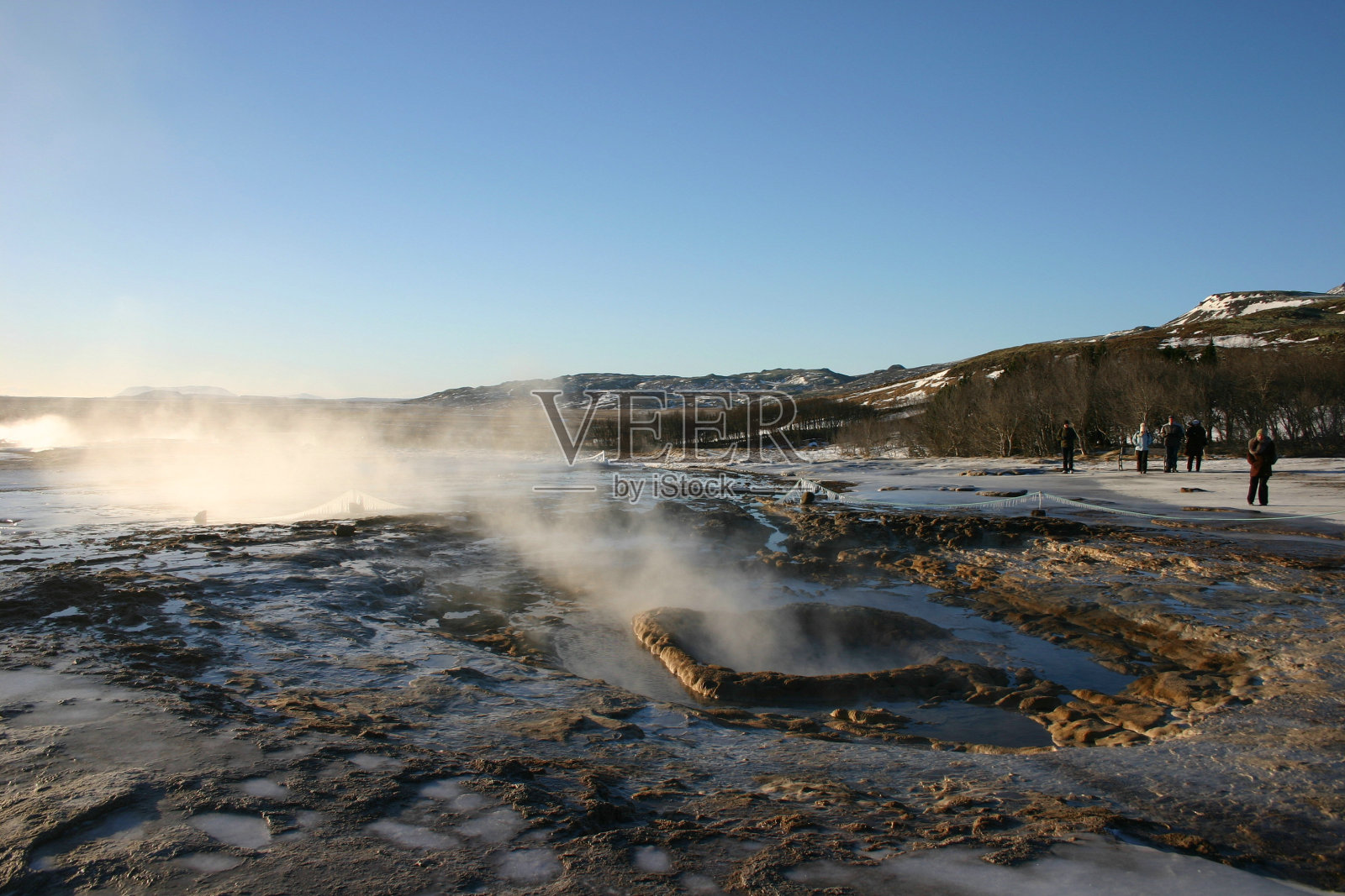 间歇泉Strokkur照片摄影图片