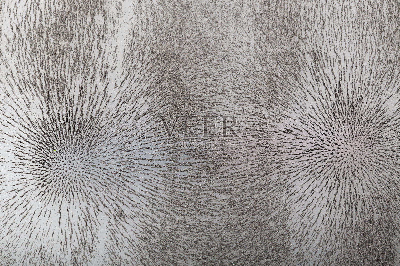 两极磁场的特写照片摄影图片