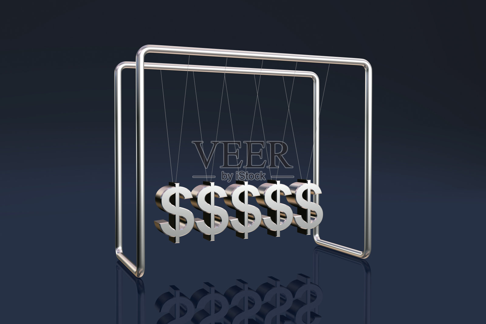 美元的摇篮插画图片素材