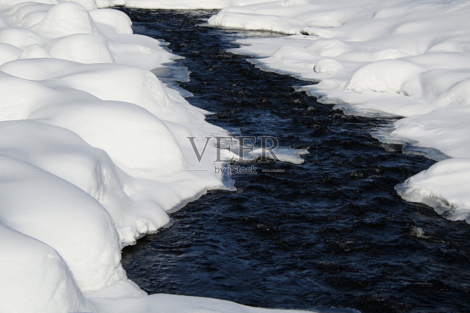 雪河照片摄影图片
