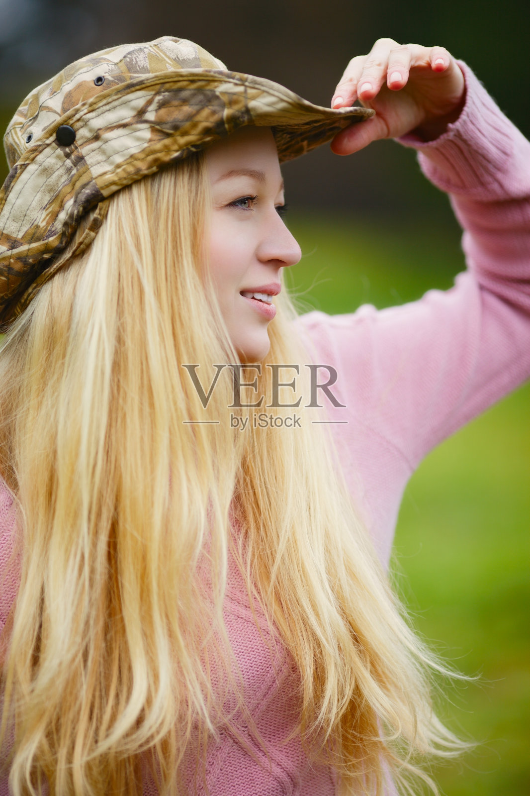 农说肖像照片摄影图片