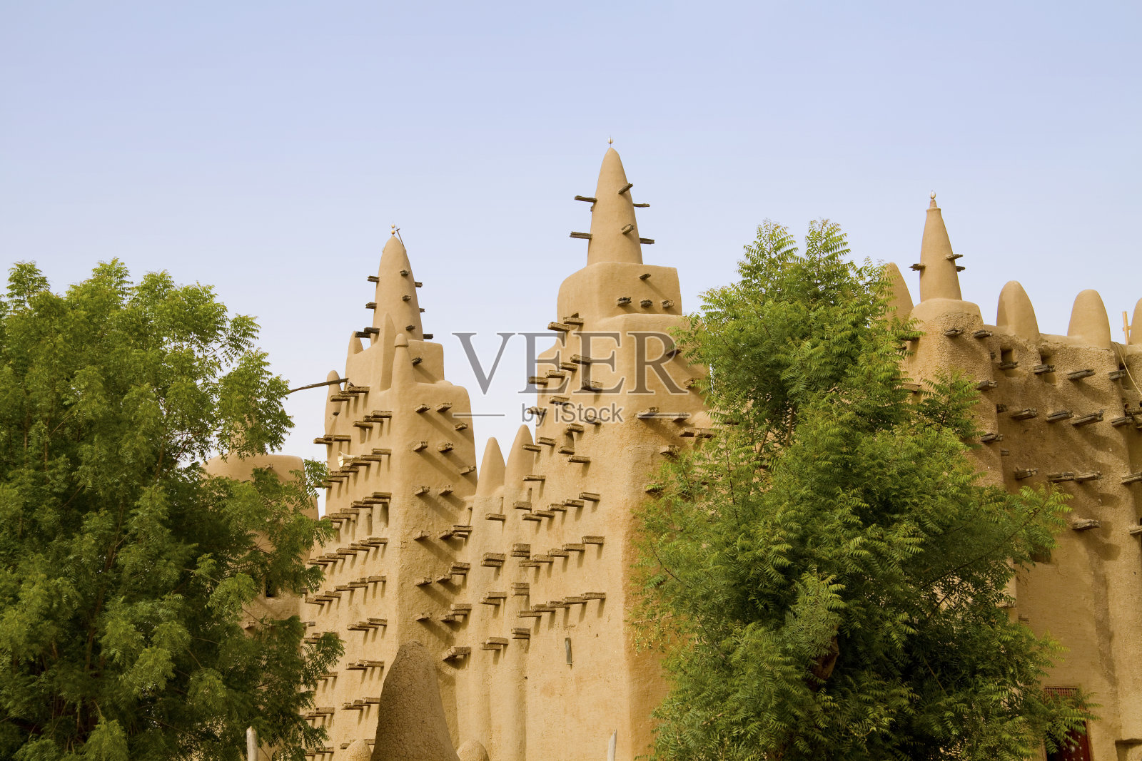 Djenne的Loam清真寺照片摄影图片