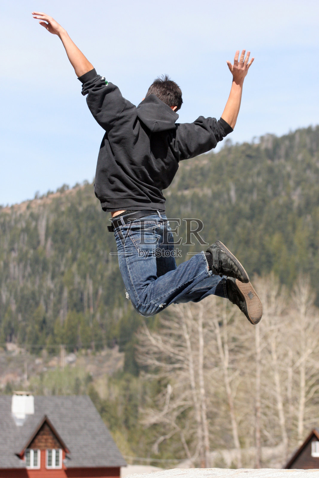 快乐的跳照片摄影图片