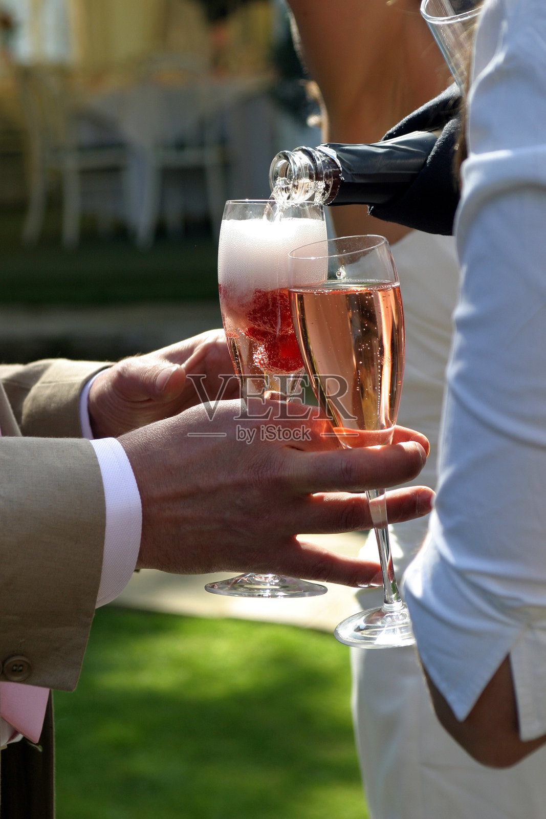 香槟鸡尾酒照片摄影图片