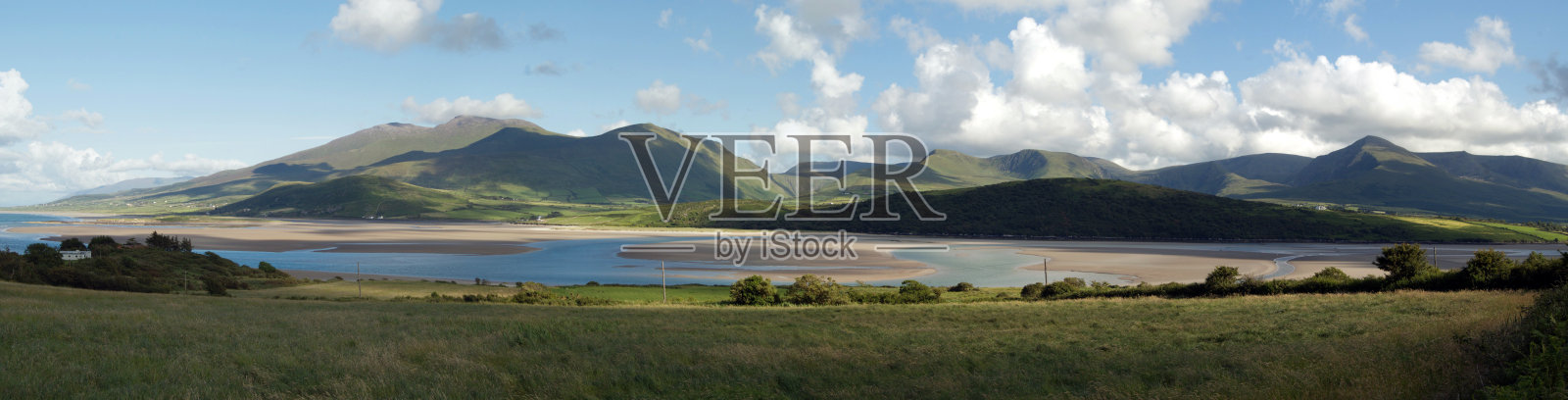 丁格尔半岛全景。爱尔兰照片摄影图片