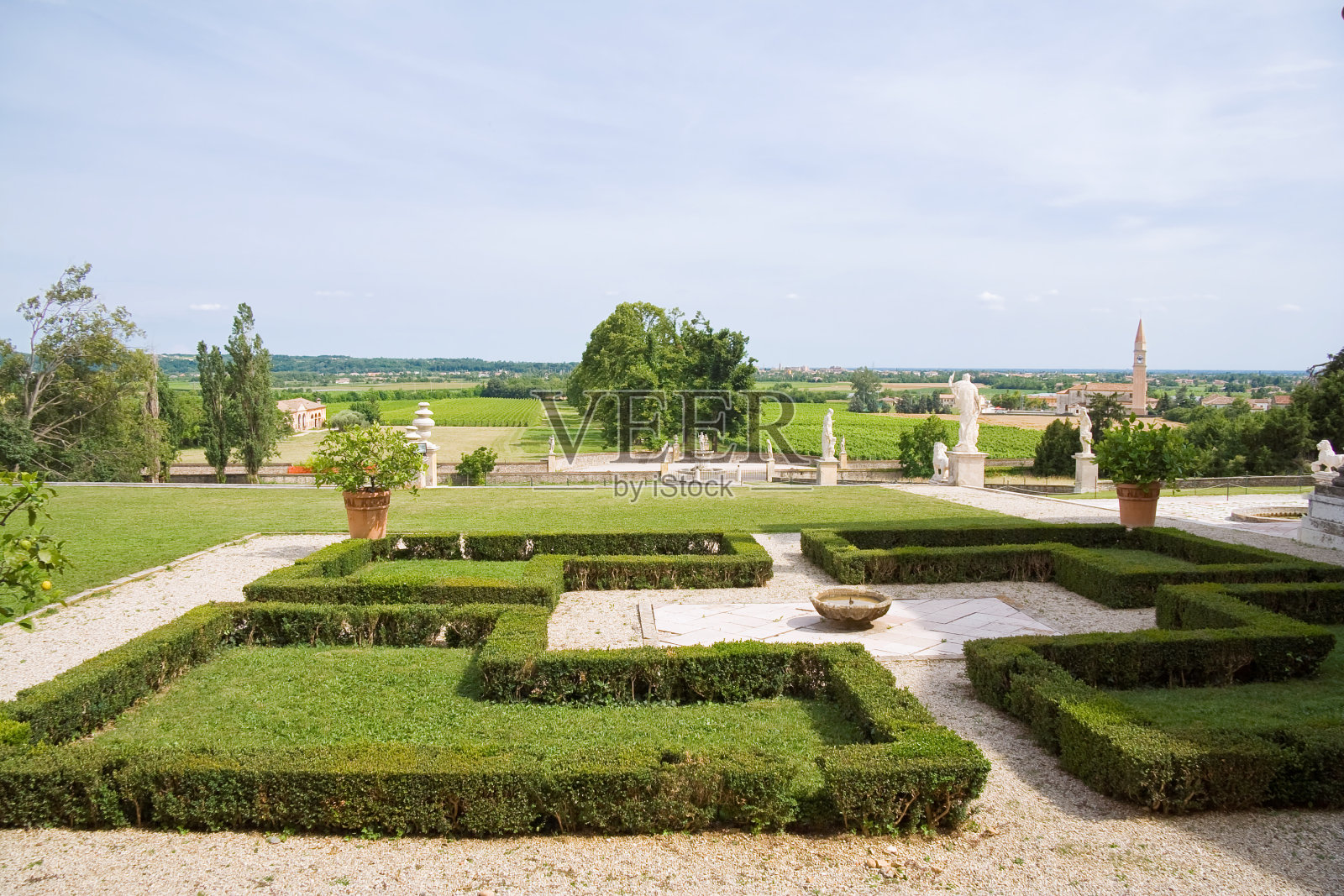 意大利花园照片摄影图片