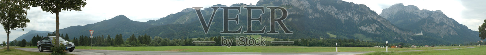 Neushwanstein之路照片摄影图片