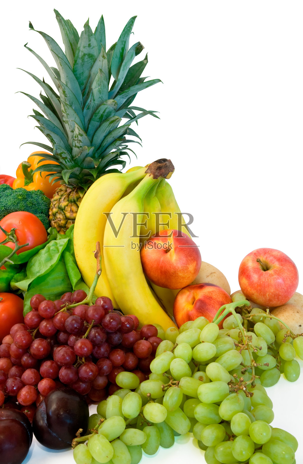 水果和一些蔬菜照片摄影图片