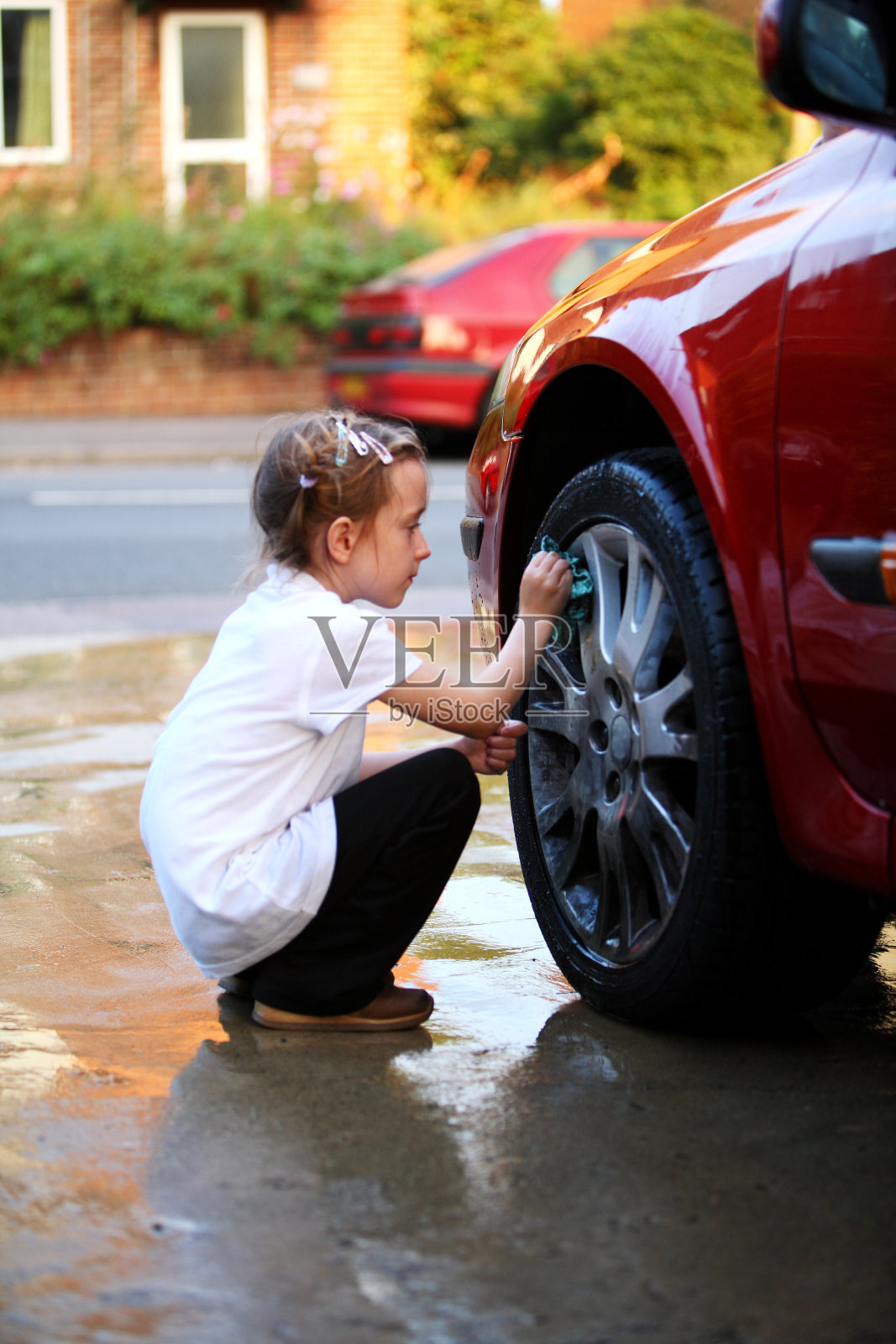 洗车照片摄影图片