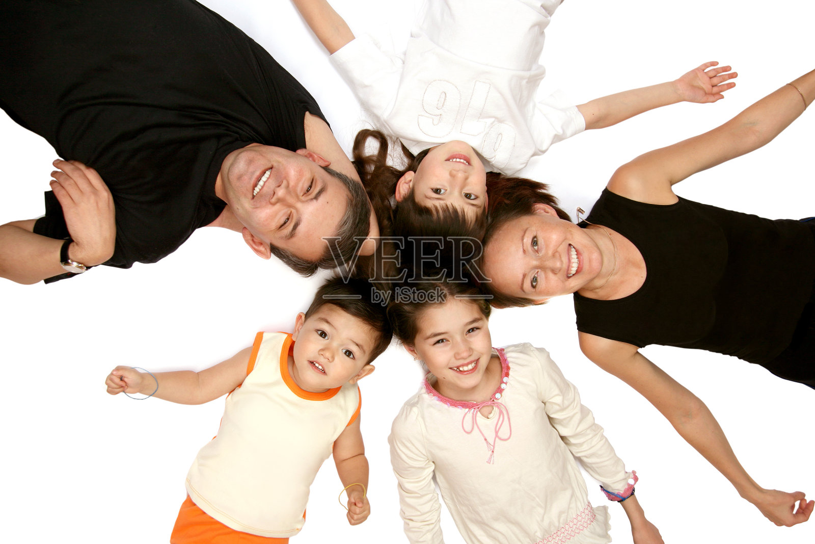 快乐的家庭照片摄影图片