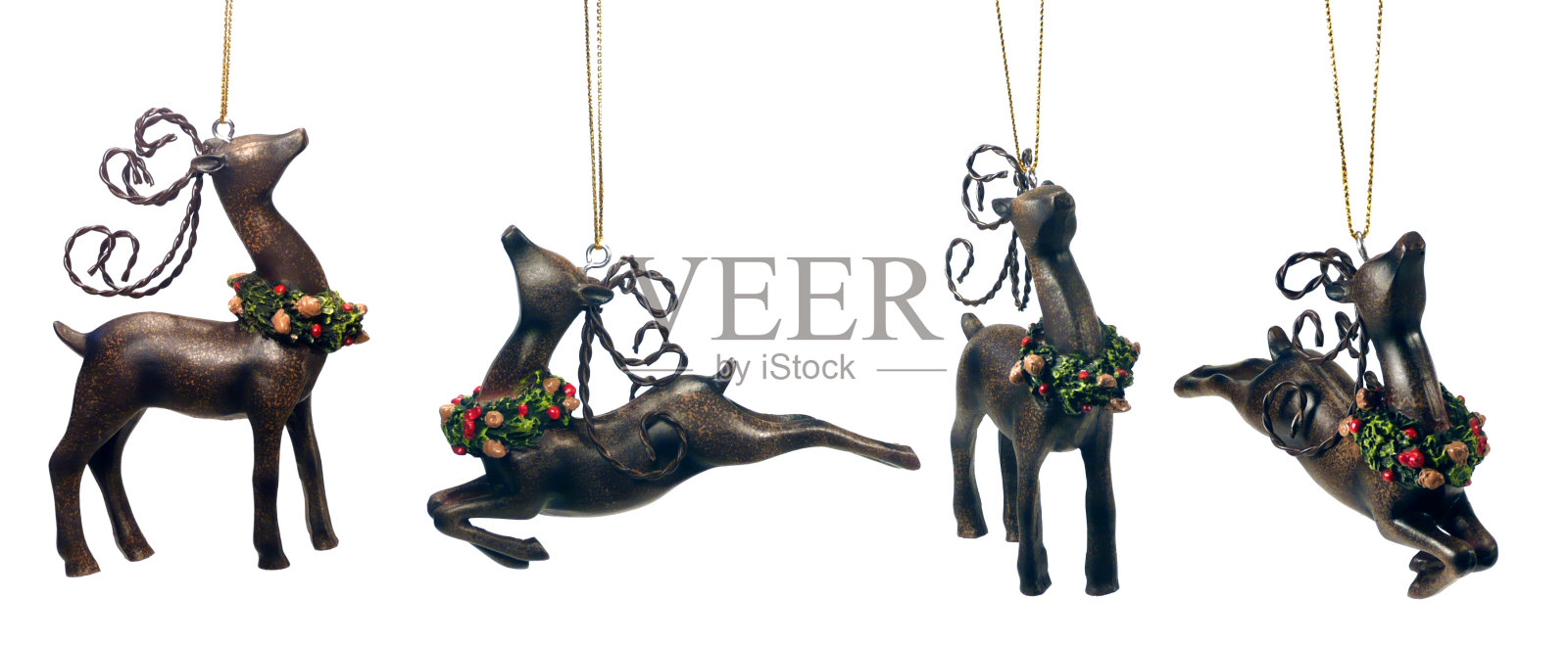 驯鹿饰品照片摄影图片