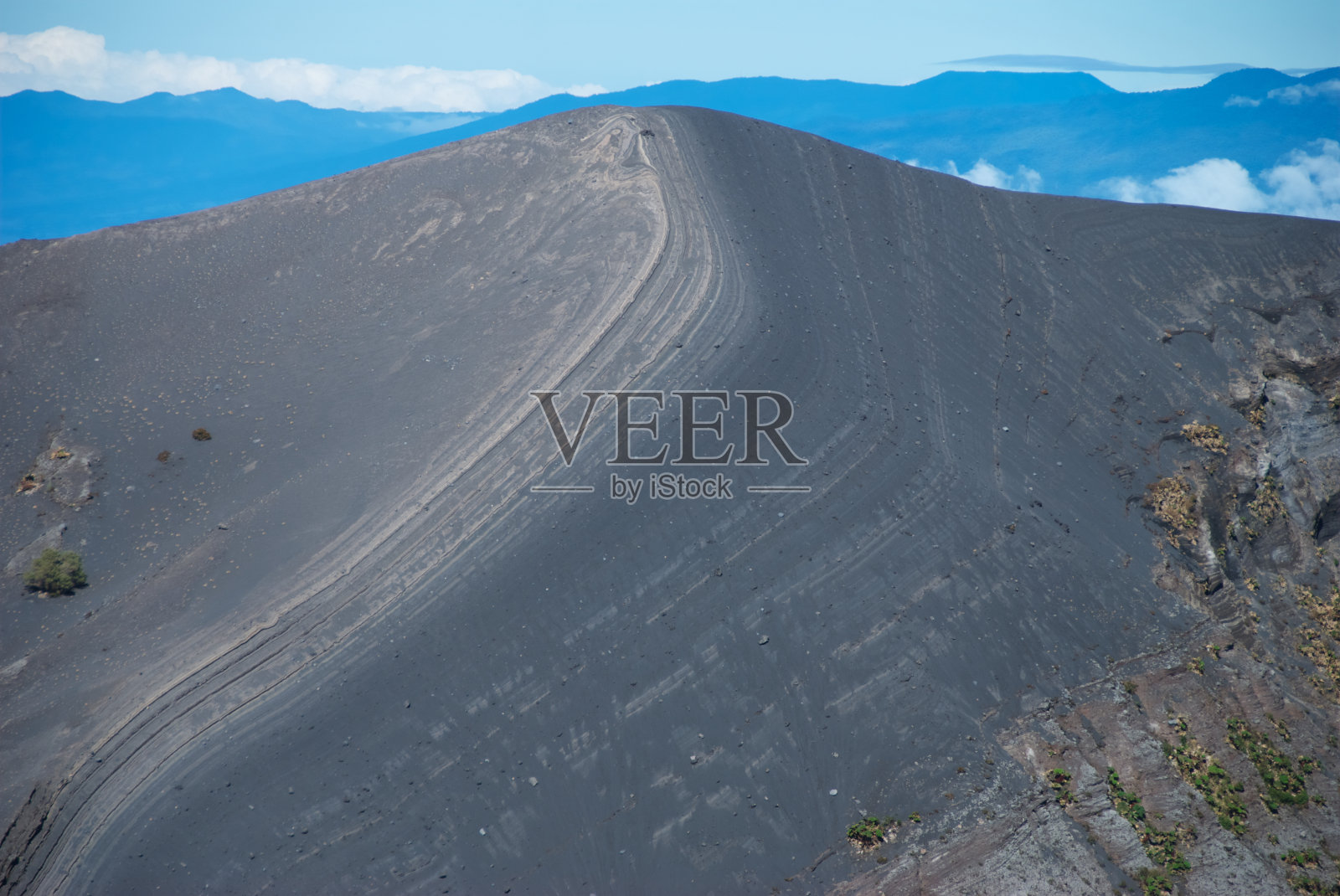 火山岩墙外景照片摄影图片
