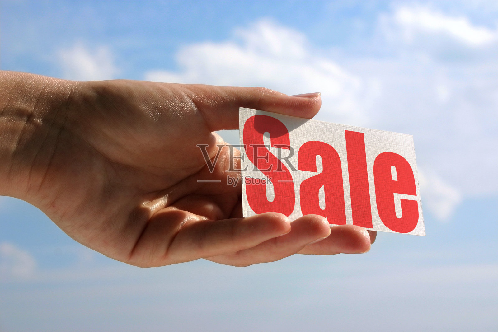 持有出售卡照片摄影图片