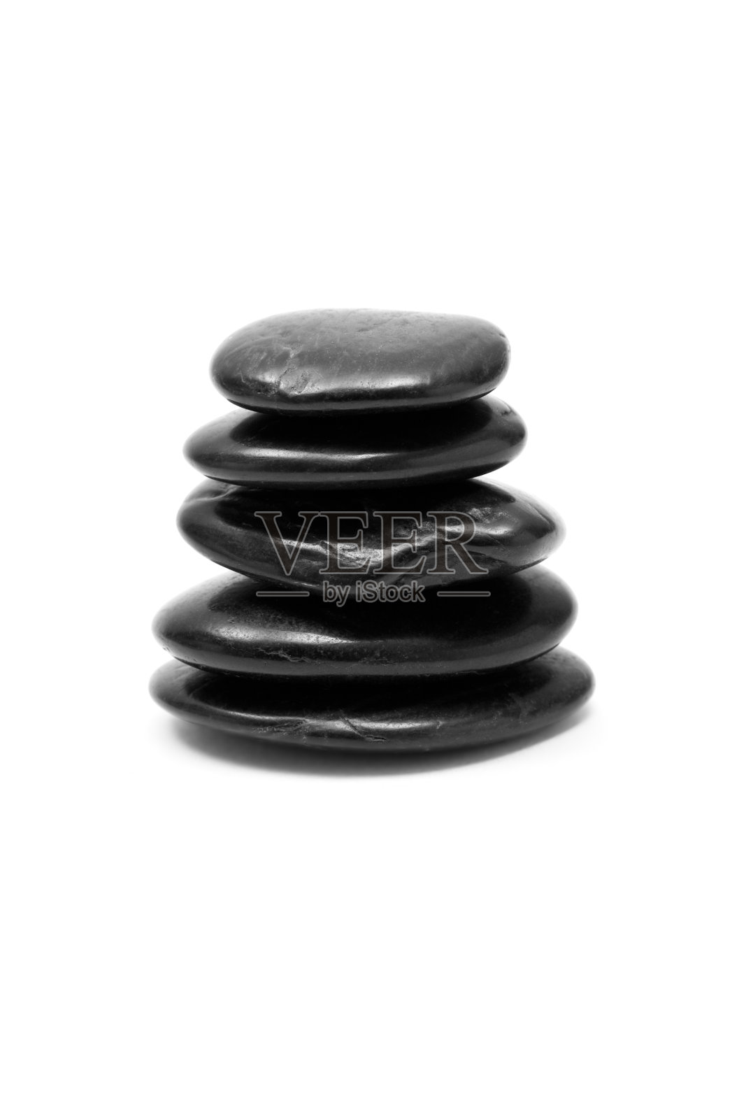堆黑色鹅卵石照片摄影图片