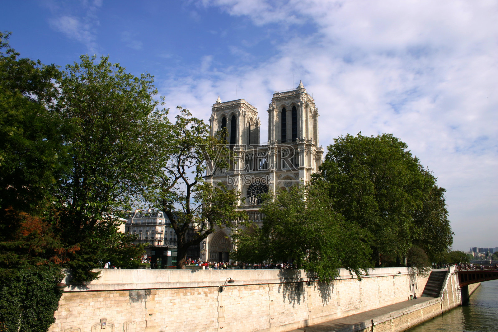 巴黎圣母院照片摄影图片