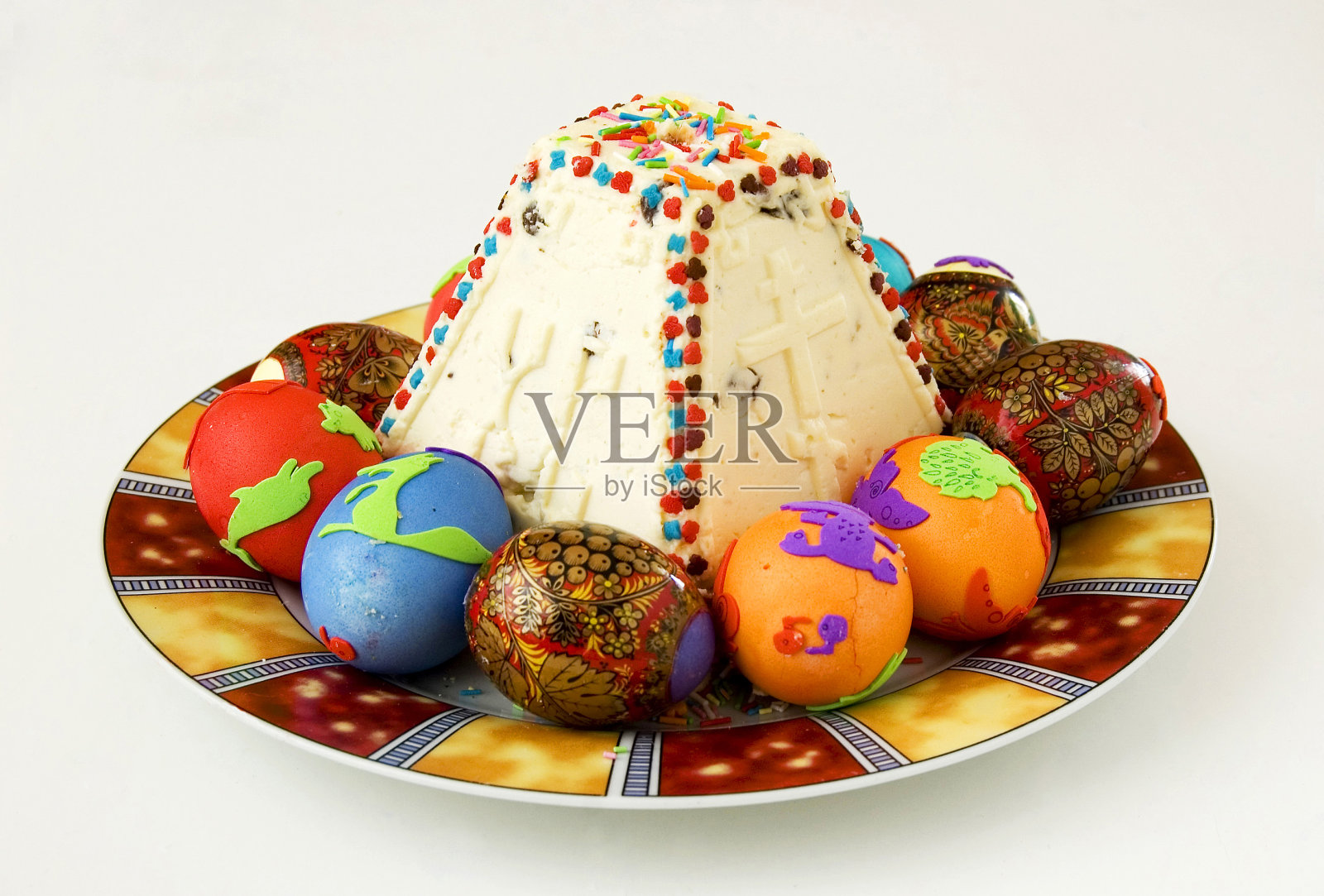 复活节彩蛋照片摄影图片