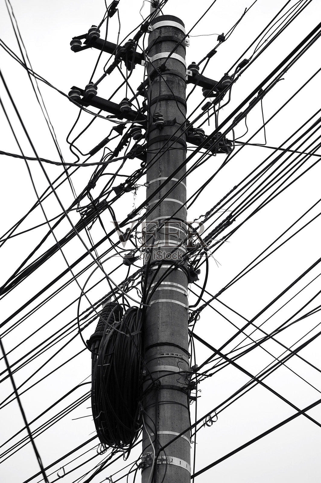 拥挤的极照片摄影图片