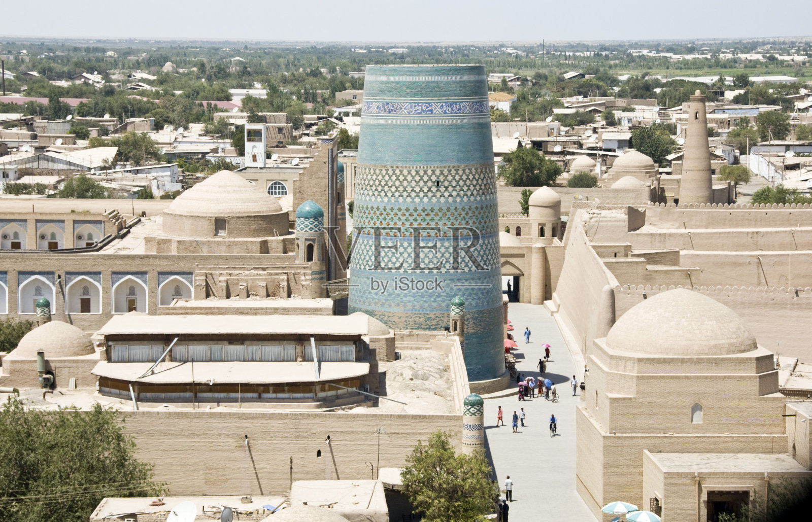 希瓦全景照片摄影图片