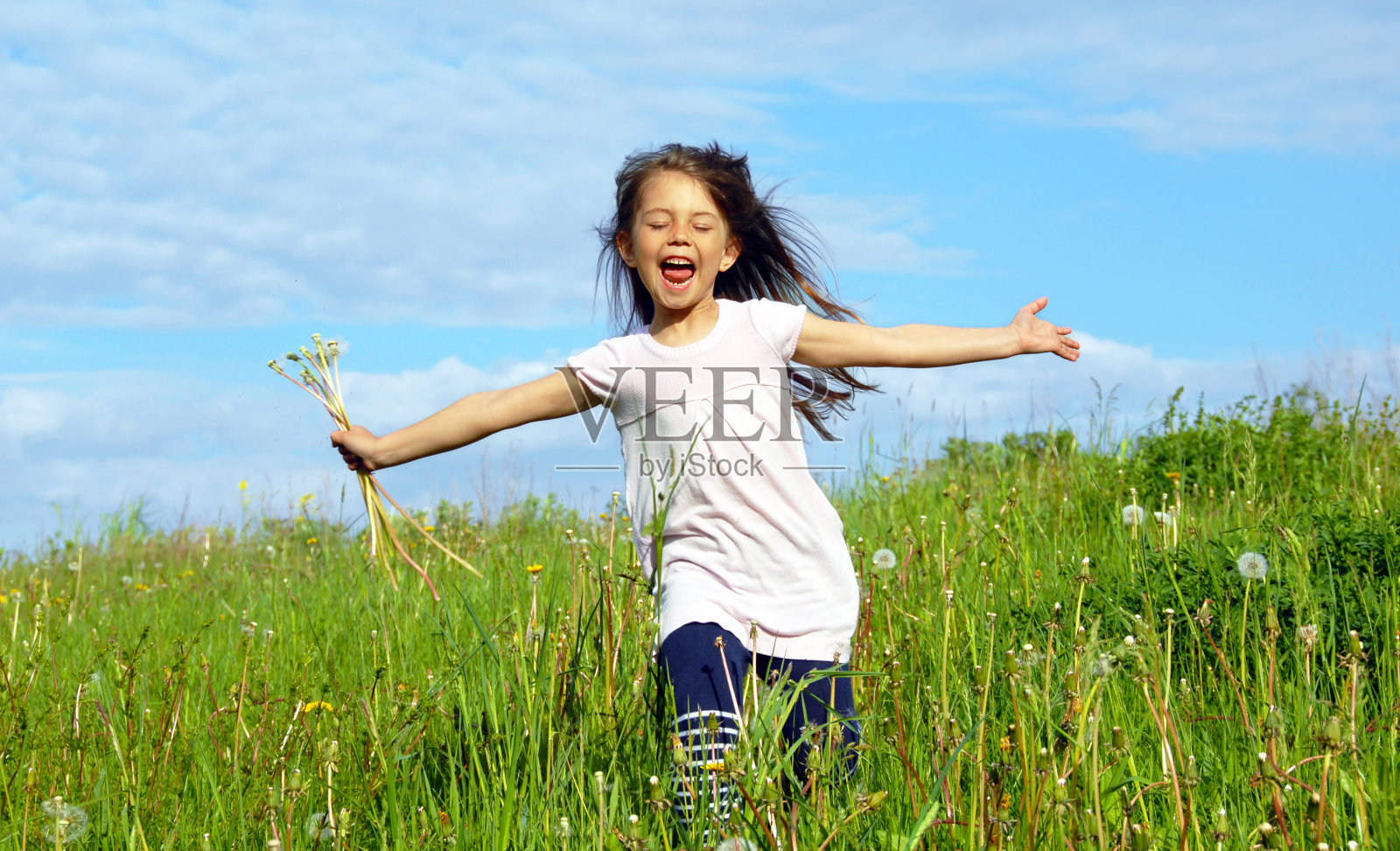 春天的快乐照片摄影图片