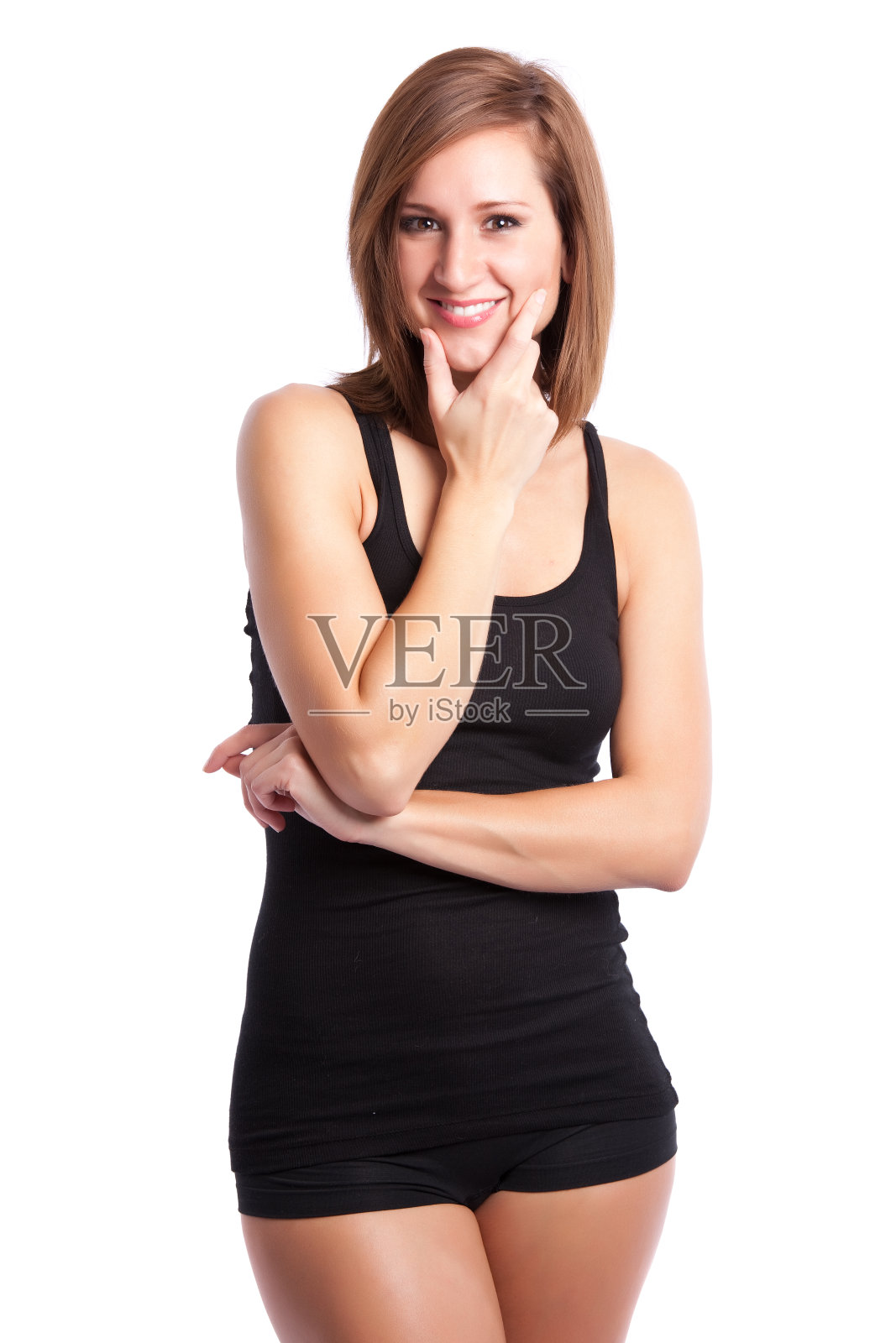 美丽幸福的女人照片摄影图片