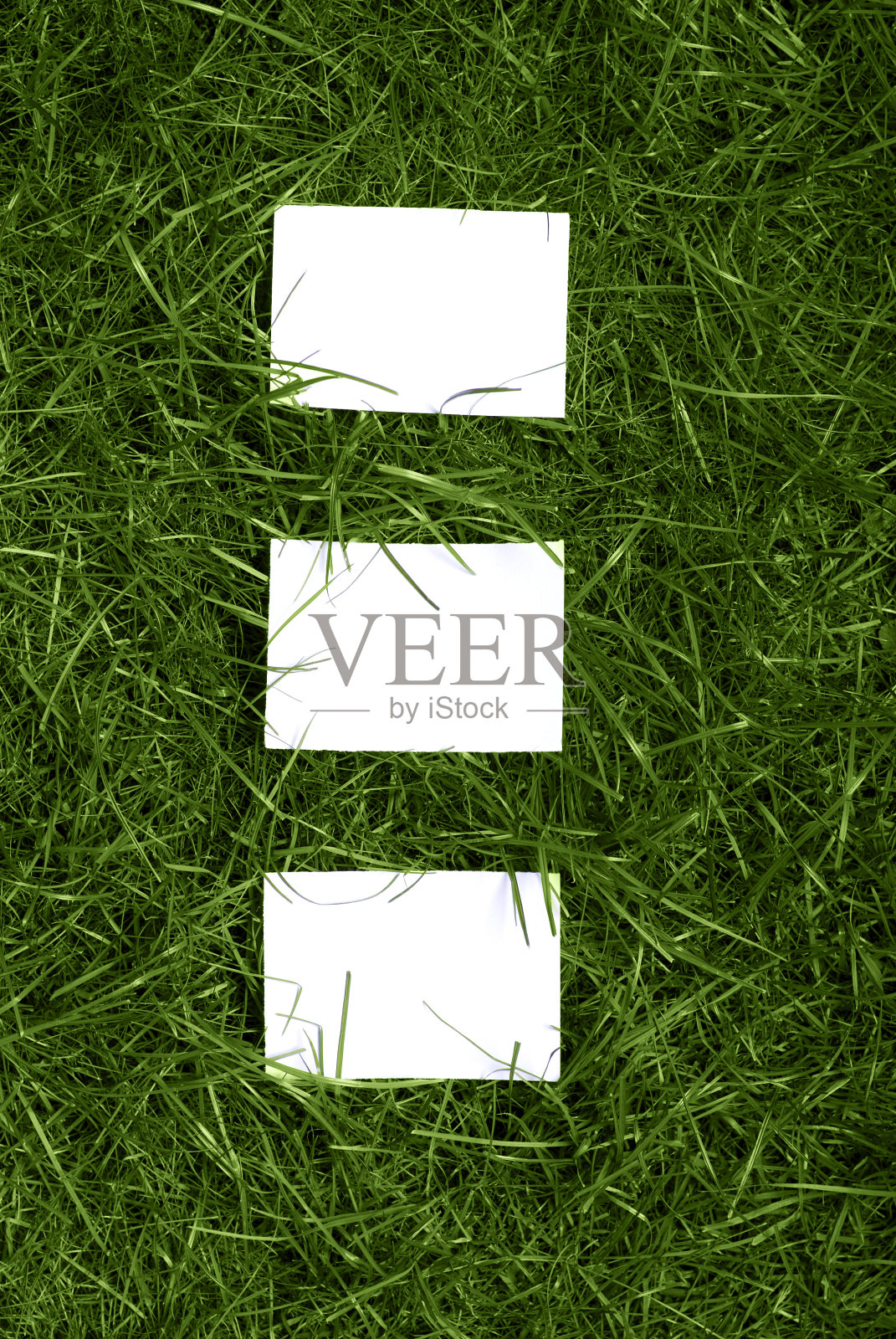 白色的床单和草地照片摄影图片