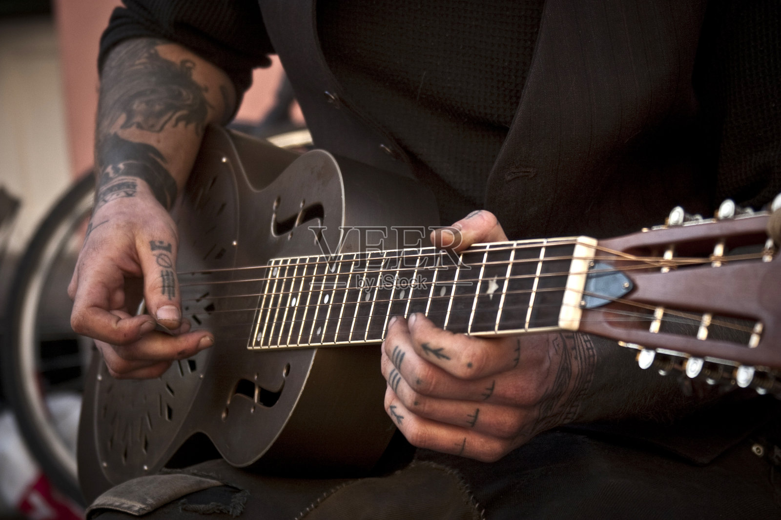 吉他吉普赛照片摄影图片