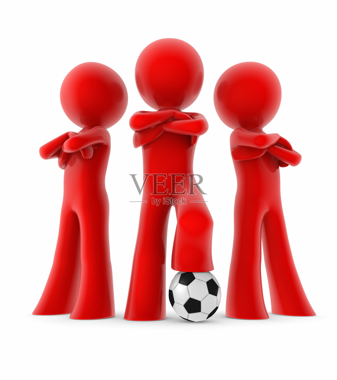 迷你足球队照片摄影图片