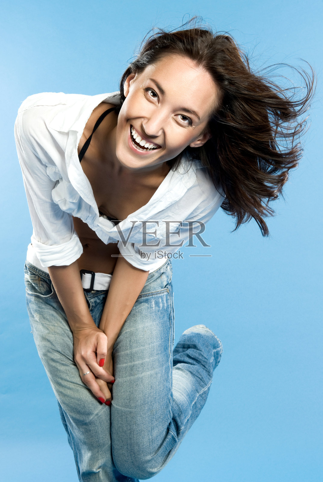 性感女人的肖像照片摄影图片