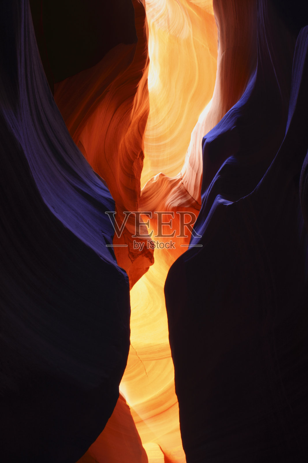 羚羊槽状峡谷砂岩照片摄影图片