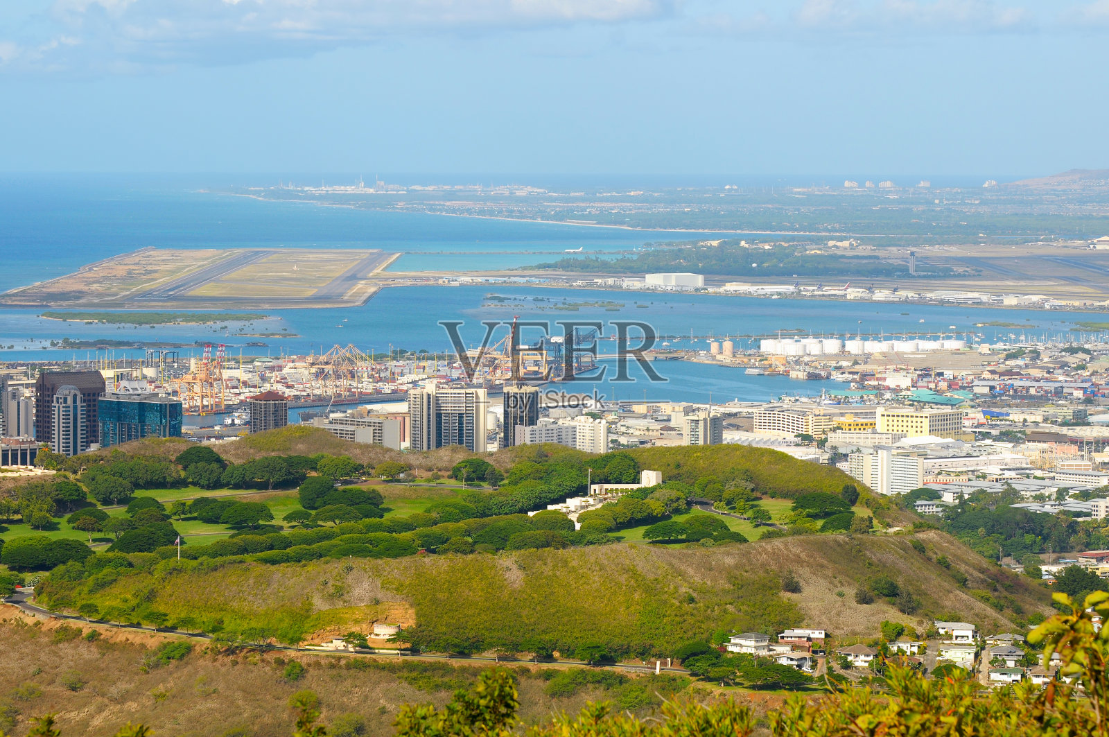 Punchbowl视图照片摄影图片