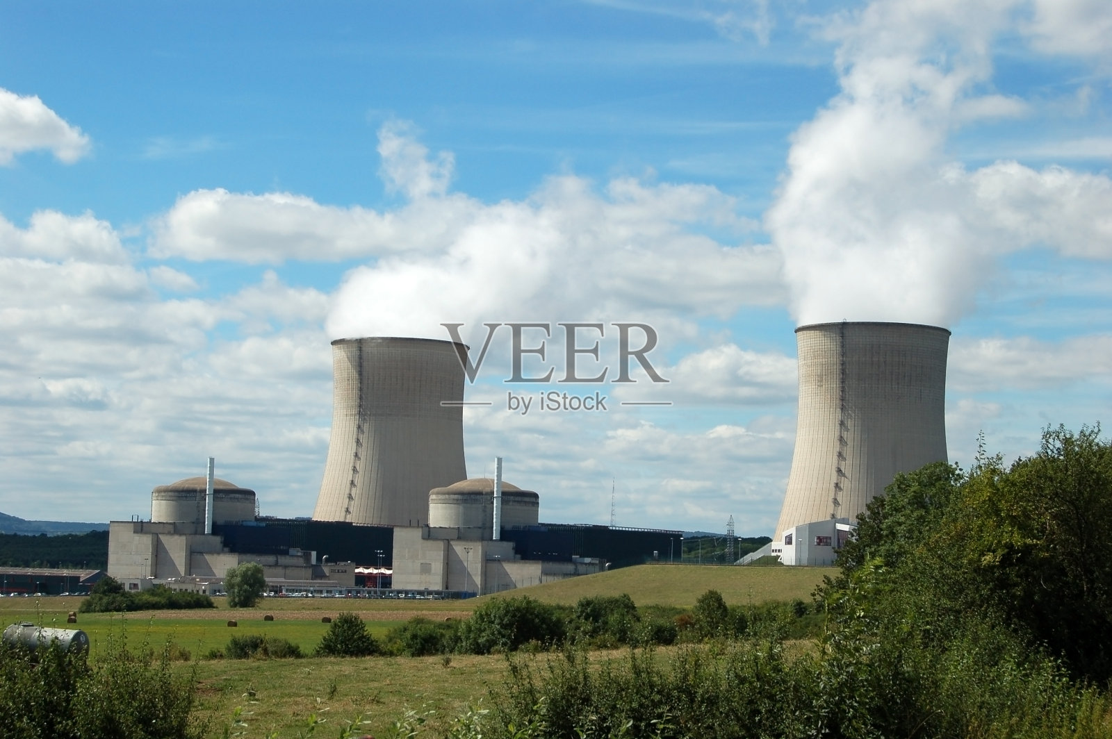 核电站照片摄影图片