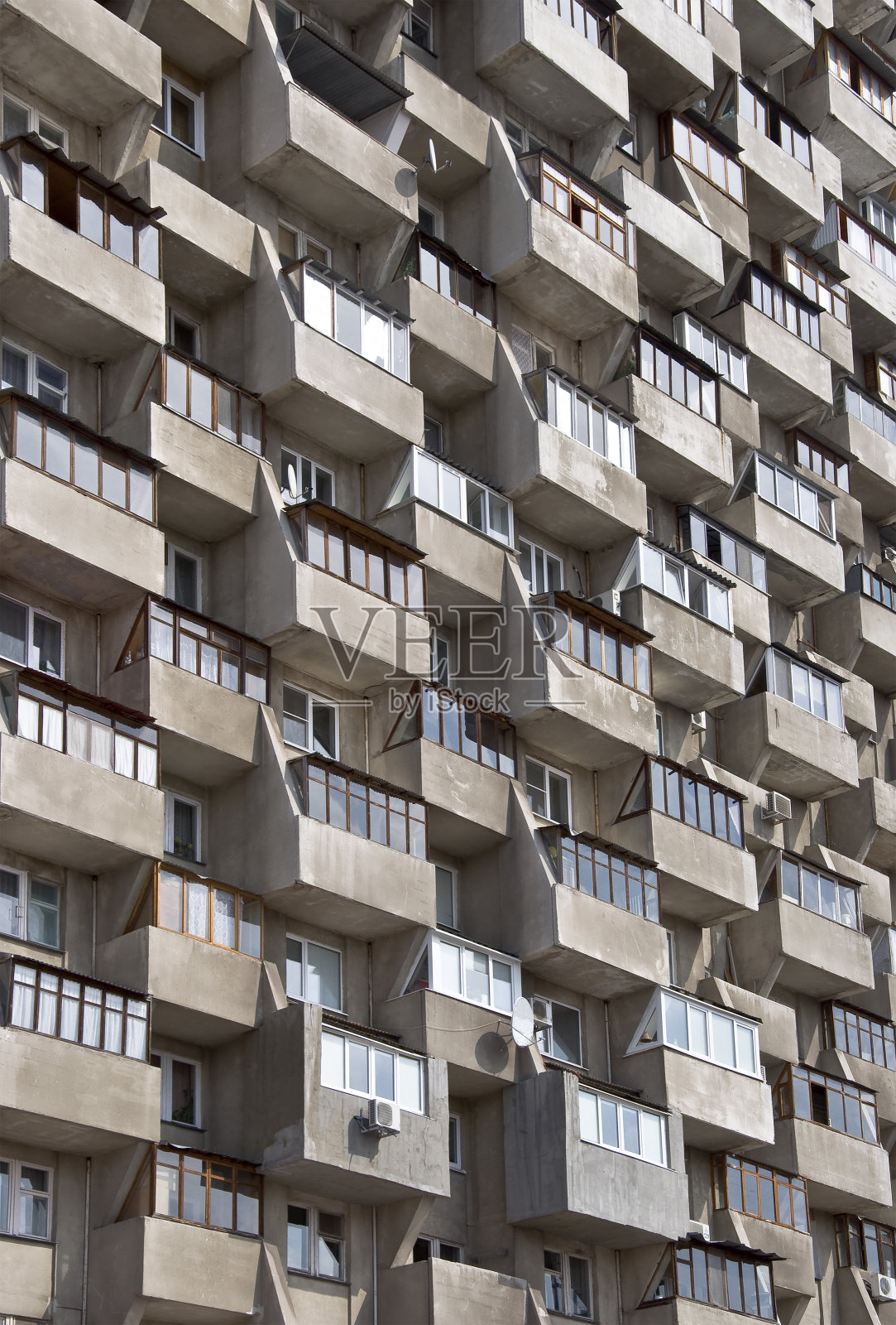 混凝土的房子照片摄影图片