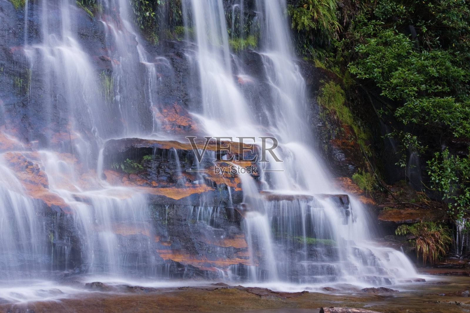 瀑布照片摄影图片