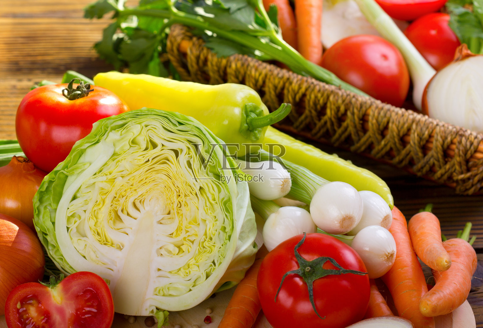 新鲜的有机蔬菜照片摄影图片