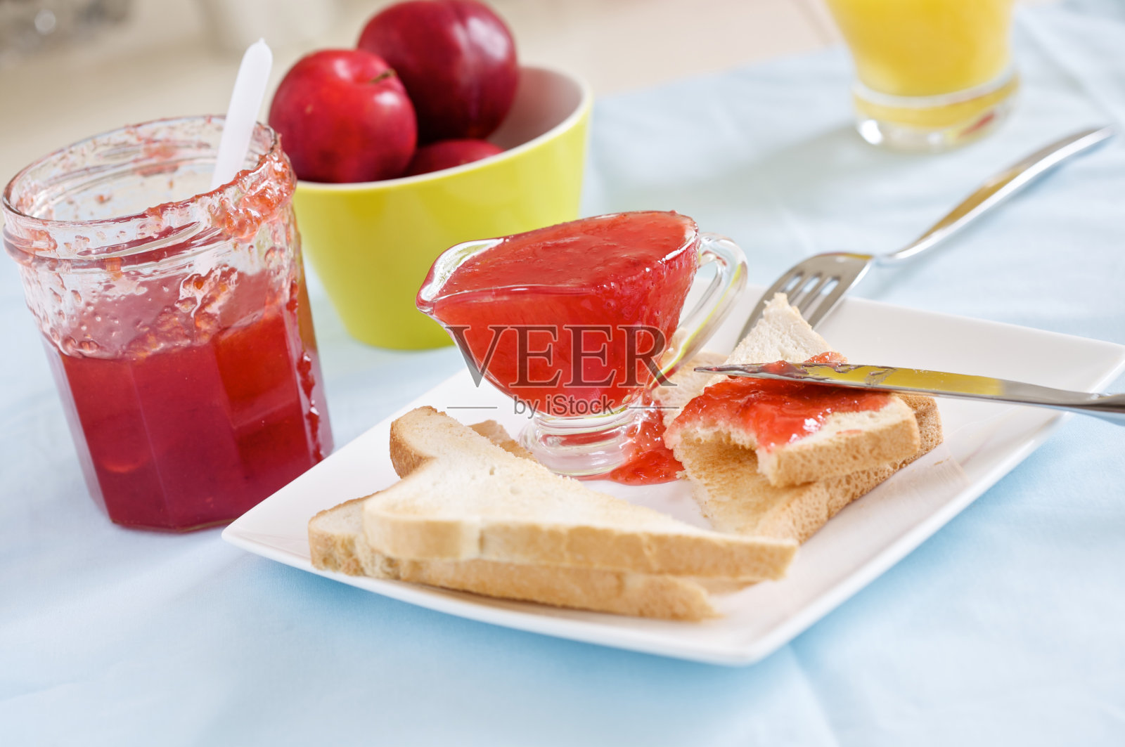 甜蜜的早餐照片摄影图片