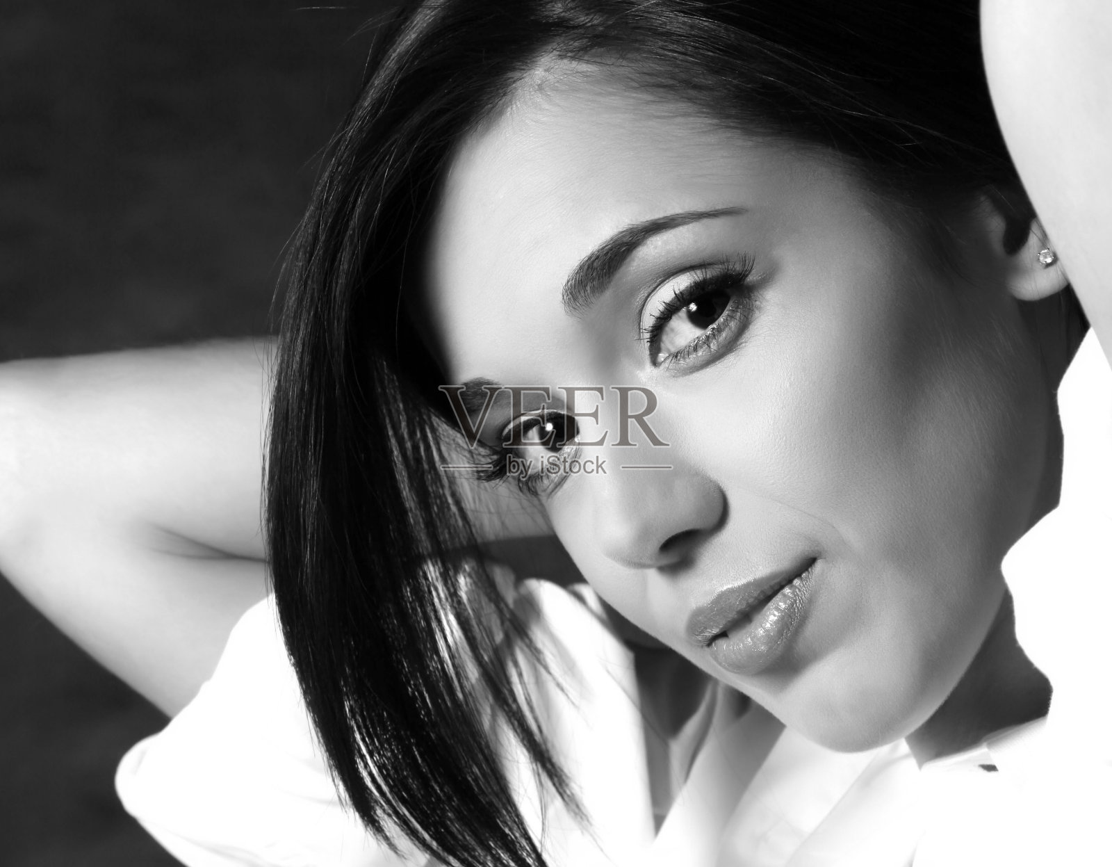 美丽的女孩照片摄影图片