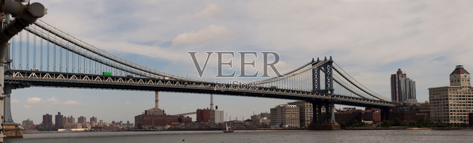 曼哈顿桥照片摄影图片