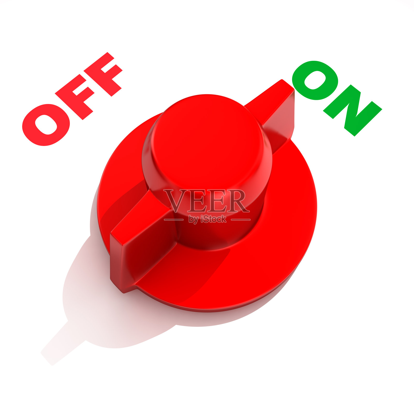 模拟拨动开关的计算机图形照片摄影图片