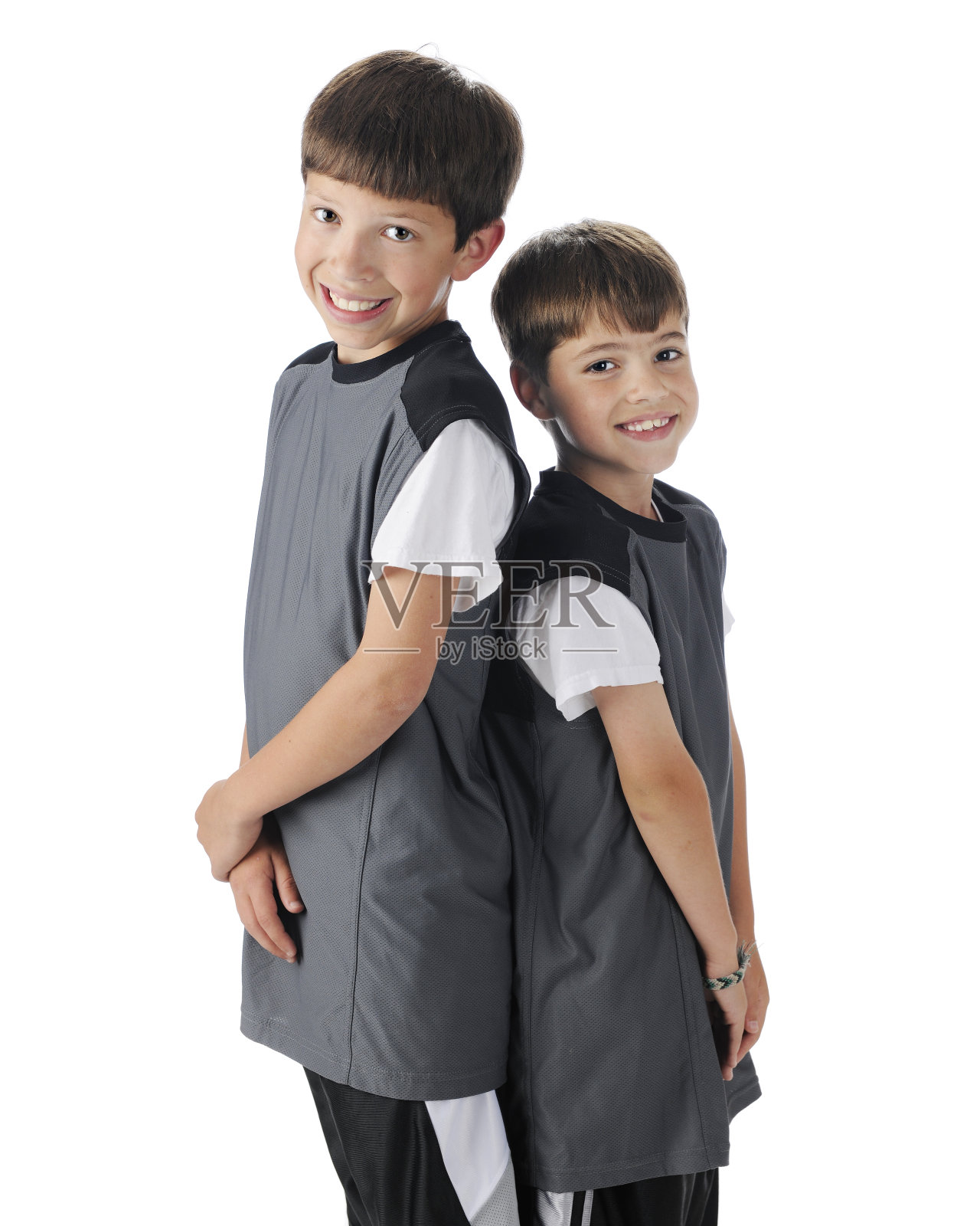 哥哥的运动员,背靠背照片摄影图片