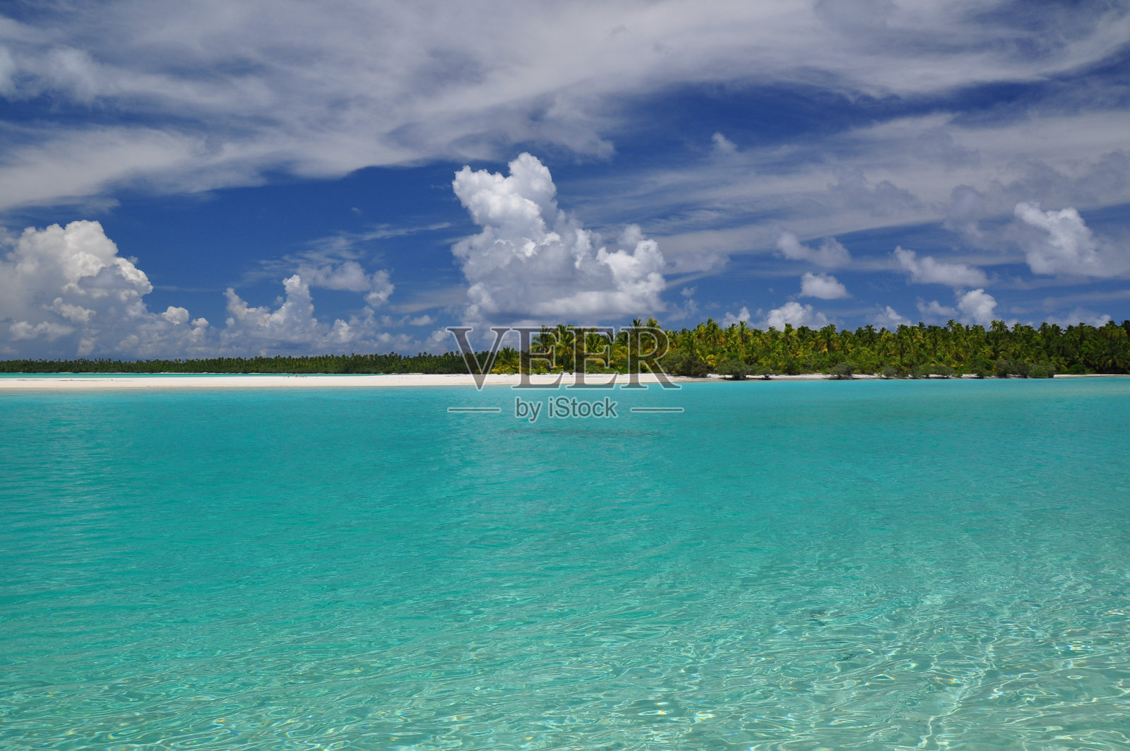 库克群岛的艾图塔基泻湖照片摄影图片