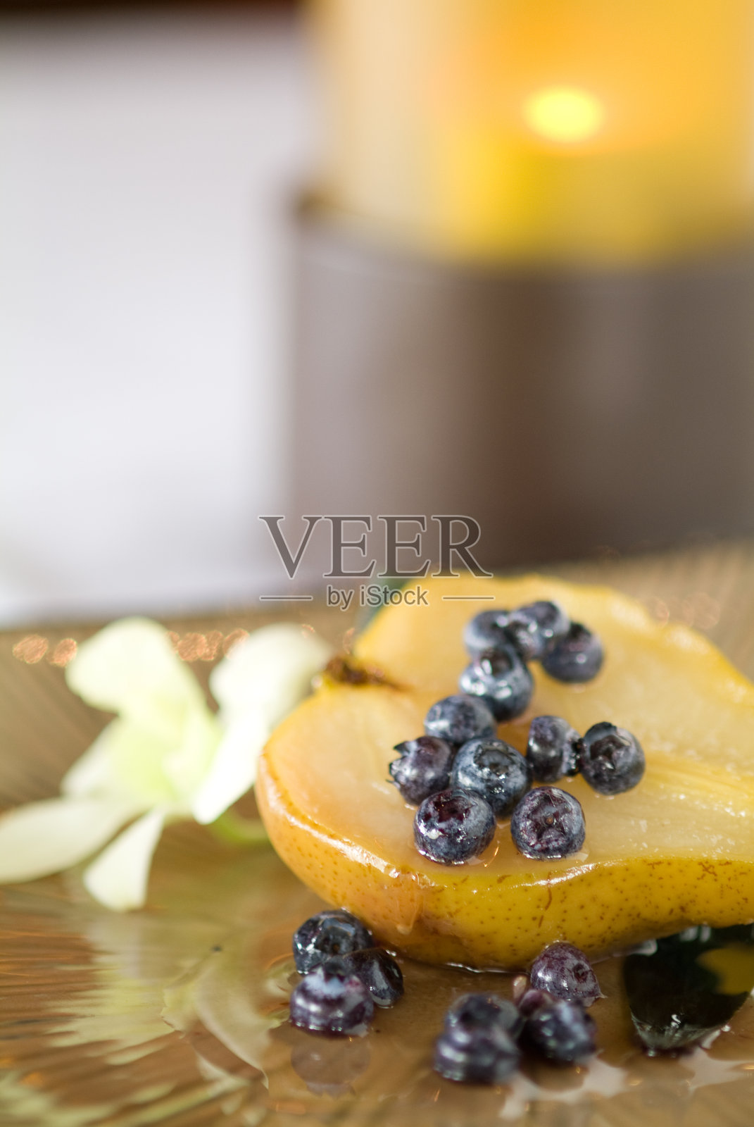 水煮梨照片摄影图片