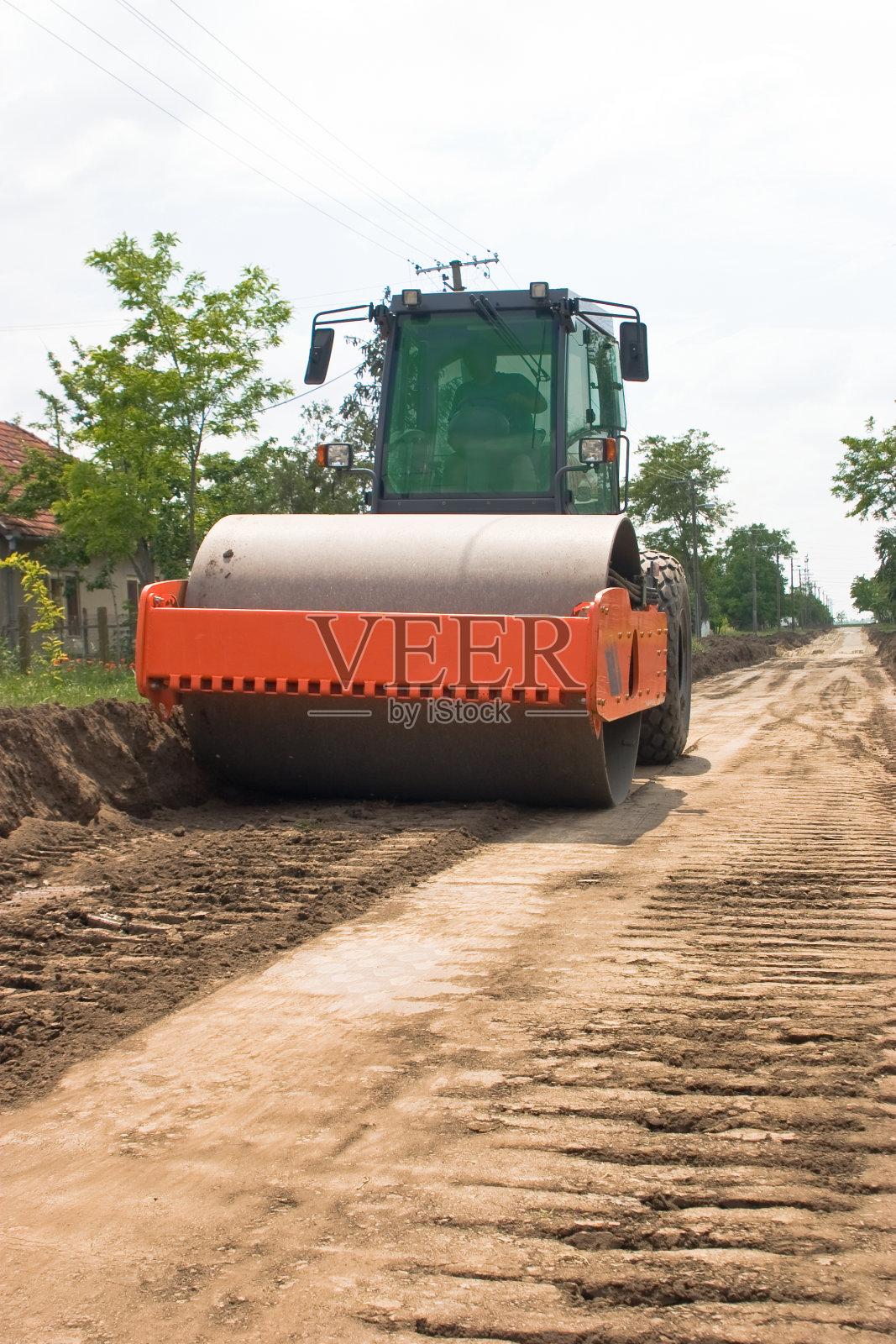 辊建设街照片摄影图片