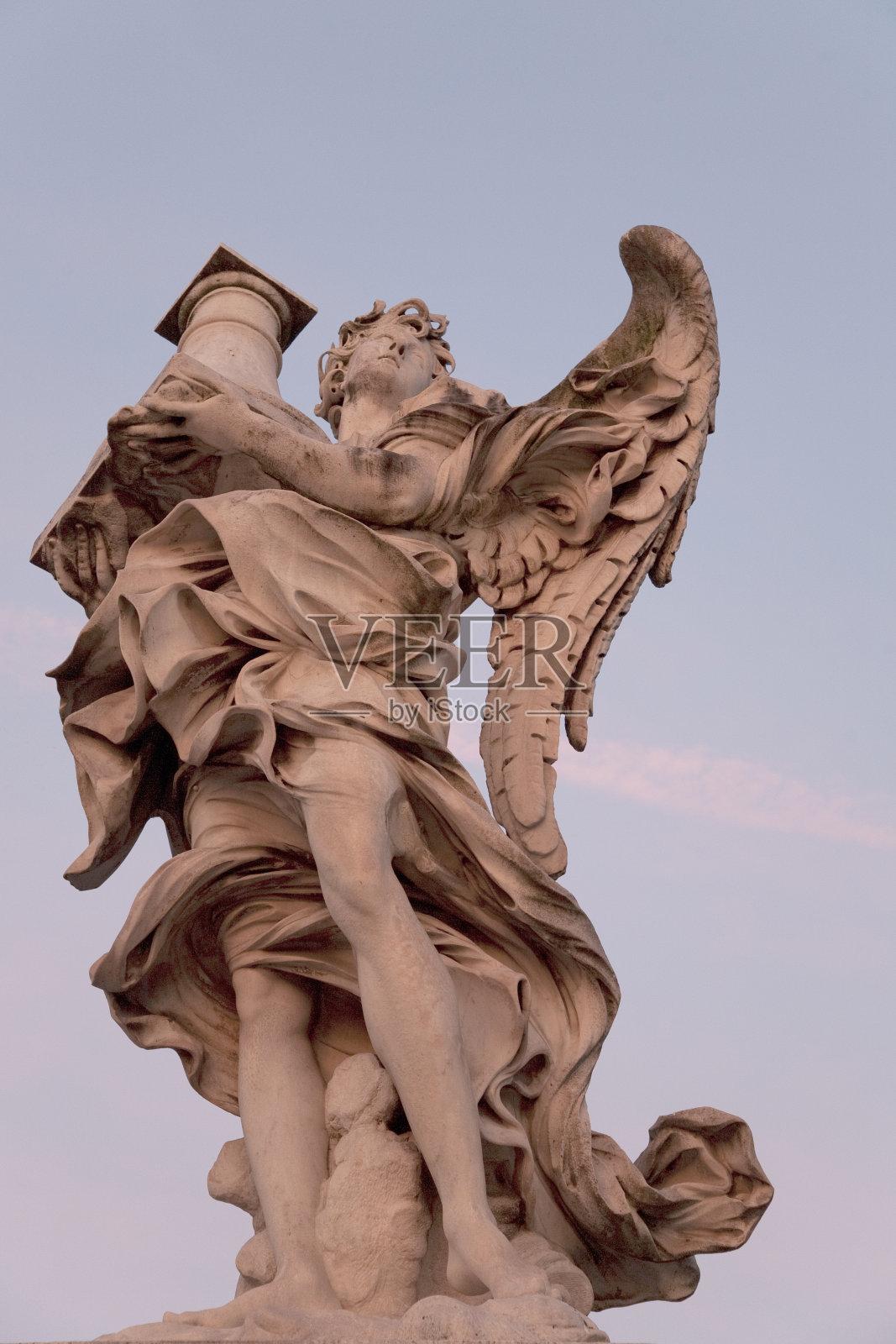 罗马圣安杰洛桥照片摄影图片