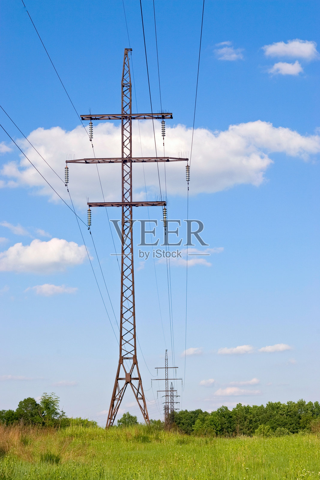 电线塔照片摄影图片